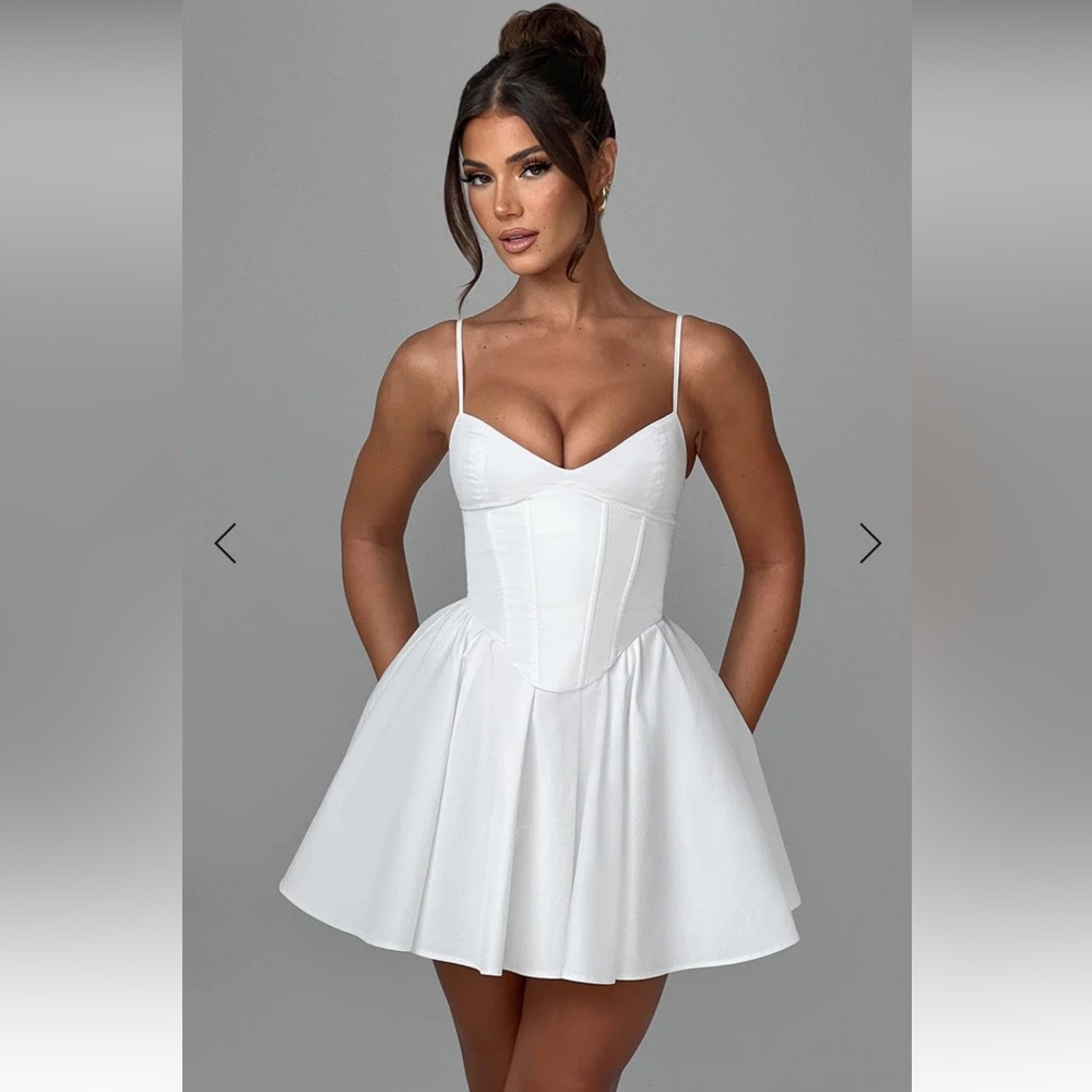 Analeigh Mini Dress Ivory